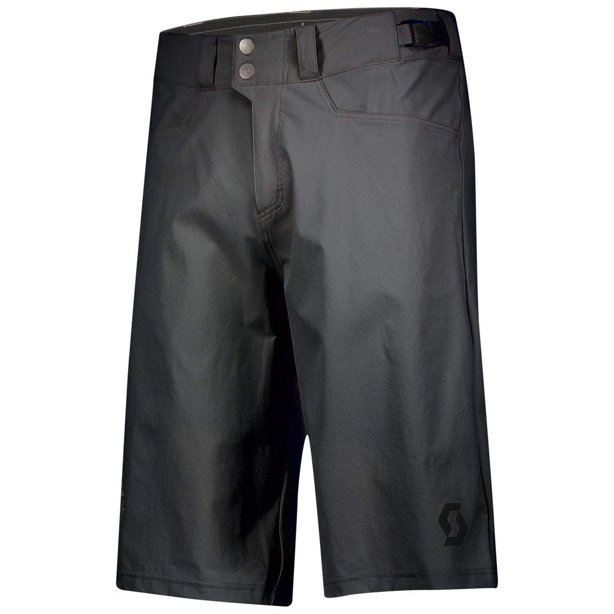 Pantalón Corto MTB Badana Scott Trail Flow Hombre Dark Grey