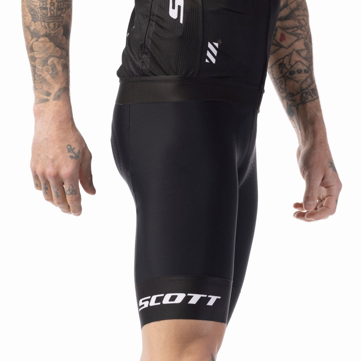 Culote Corto Tirantes Scott RC Pro +++ Hombre Black/White #5