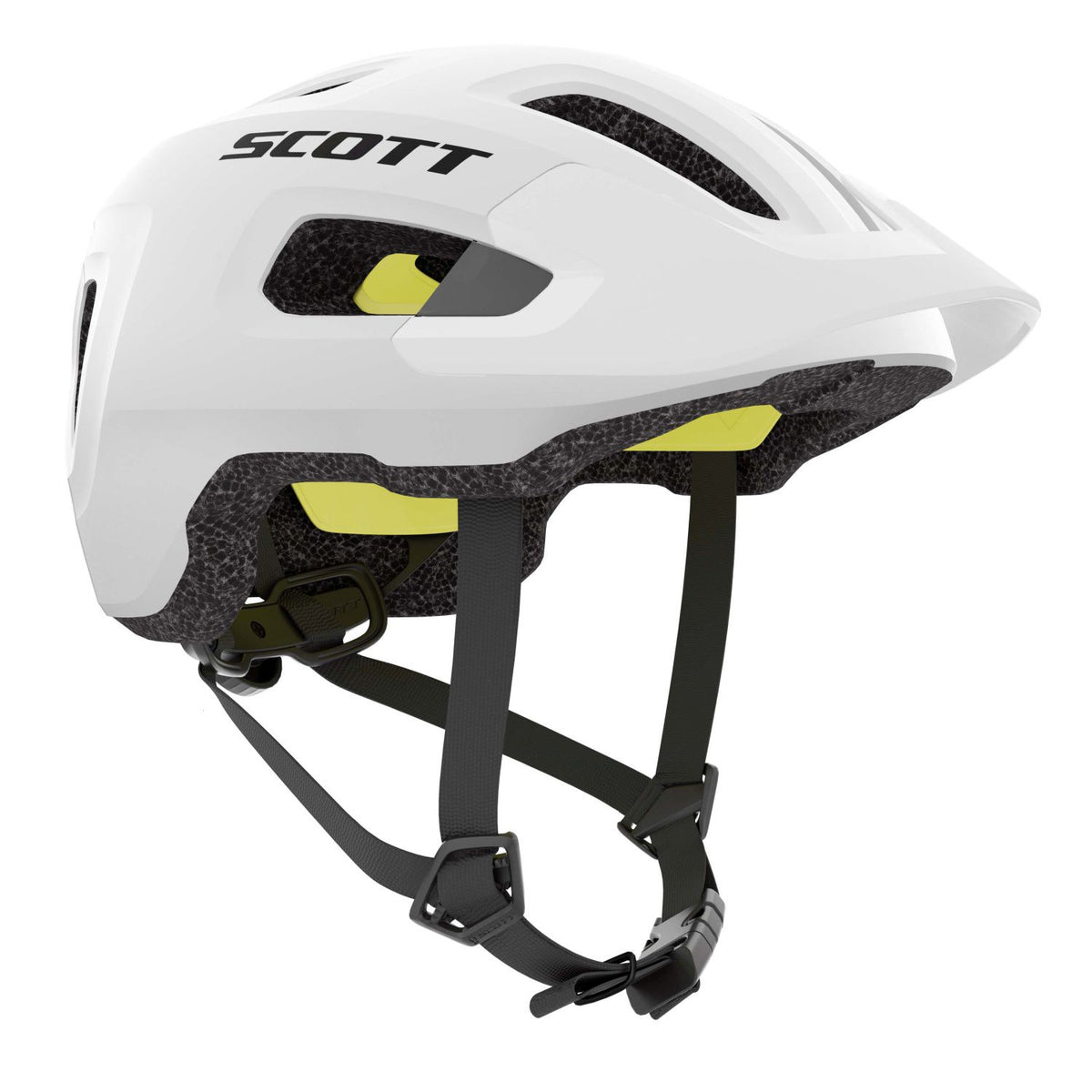 Casco Scott Supra MIPS CE Junior White Matt