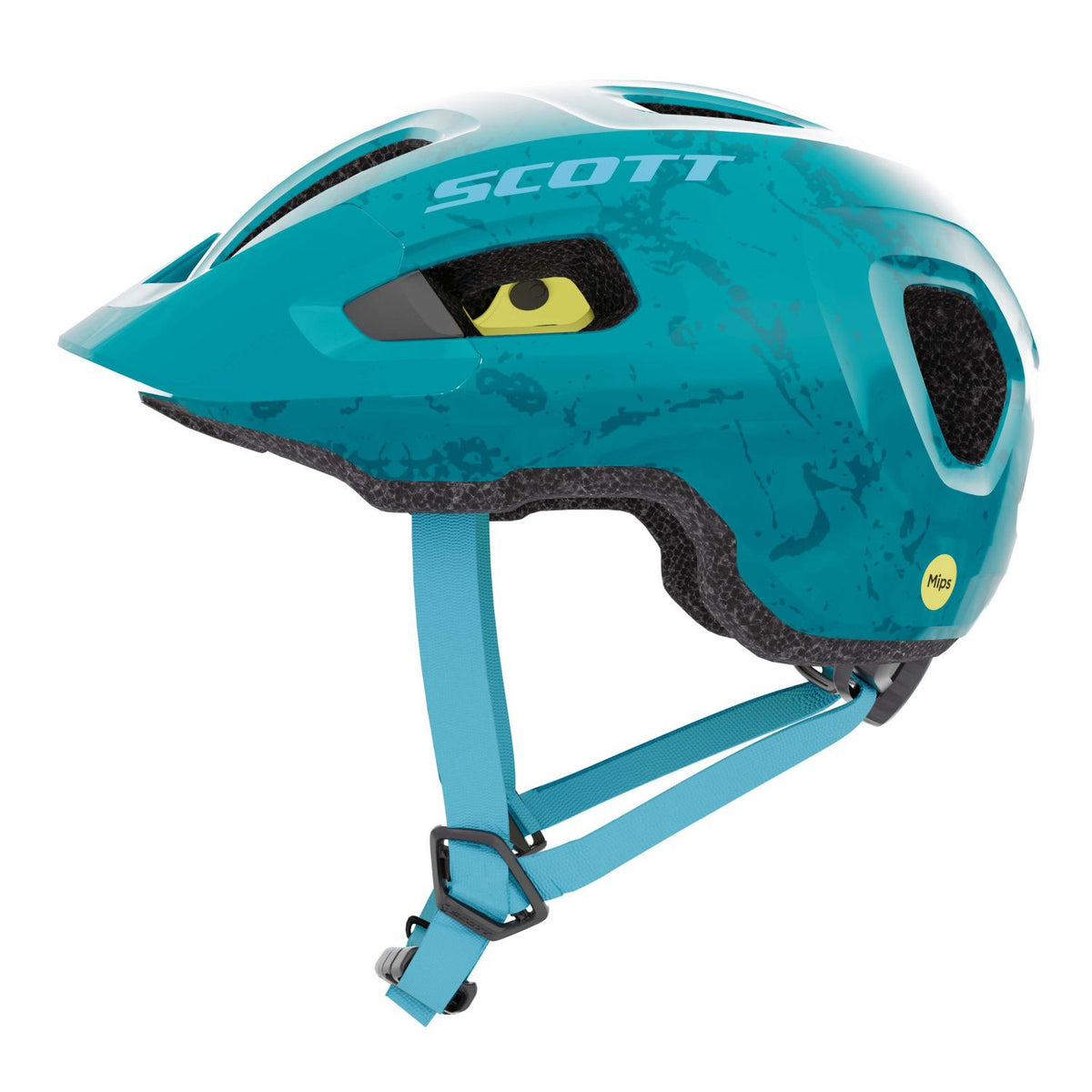 Casco Scott Supra MIPS CE Junior Cerulean Blue #2