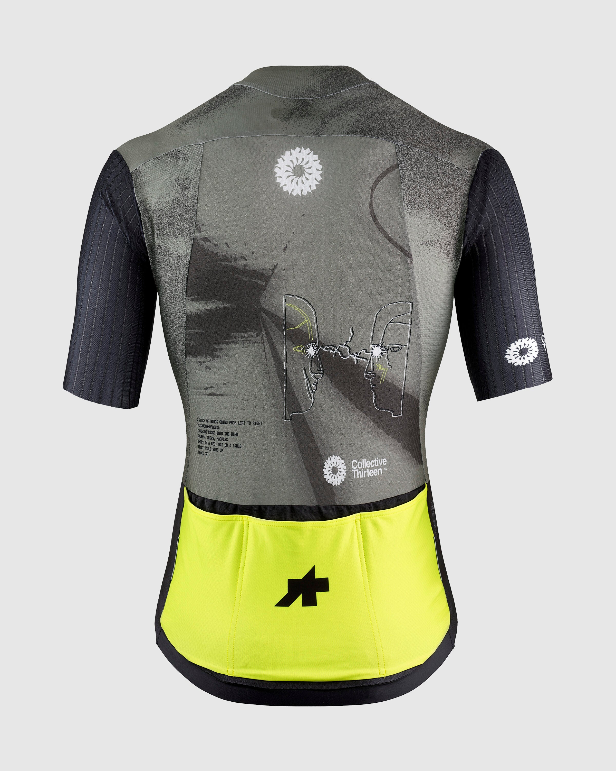 Maillot Manga Corta Assos Equipe RS Collective 13 S11 Hombre Collective Green #3
