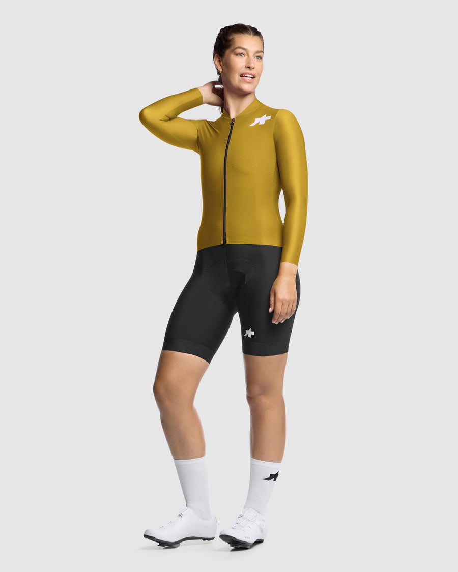 Maillot Manga Larga Assos Uma GT S11 Mujer Evo Golden Yellow #7
