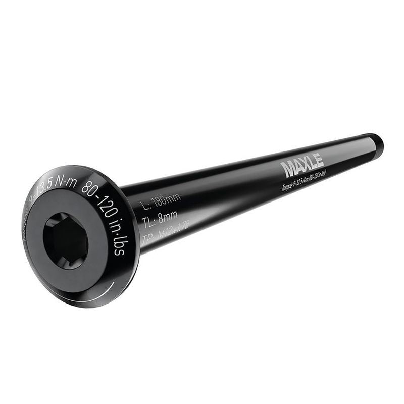 Eje Pasante Trasero SRAM Maxle Stealth 12x142mm 174mm Rosca 20mm M12x1.75 Standard Negro