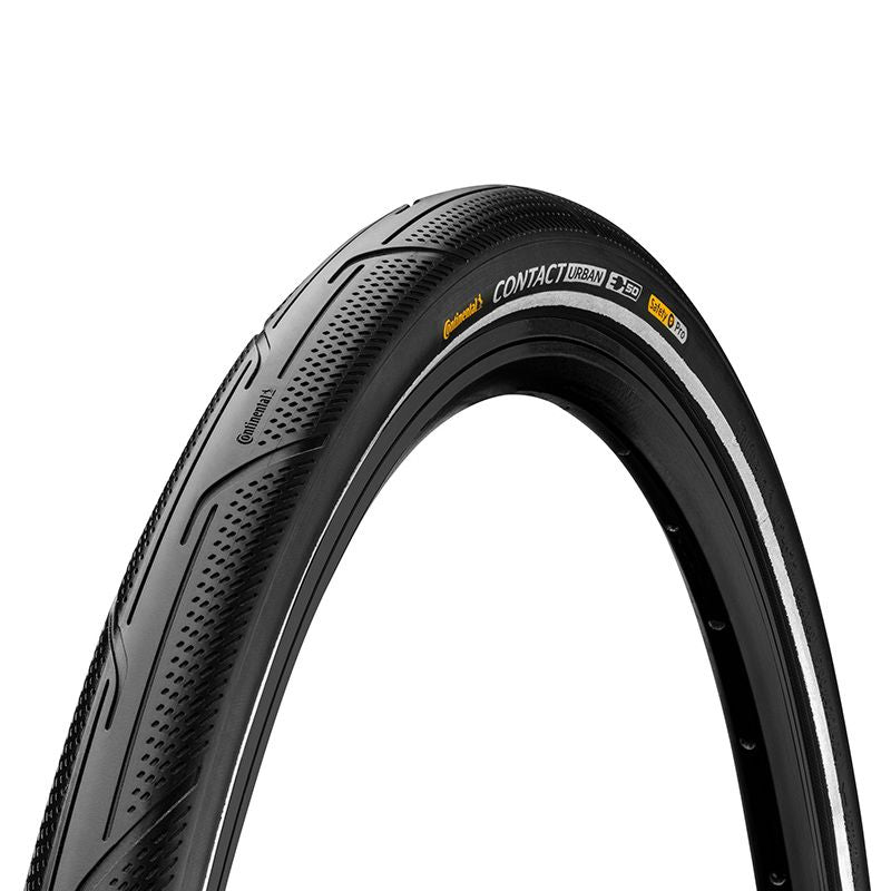 Cubierta Continental Contact Urban 27.5X2.50 Rigida Negro Reflectante