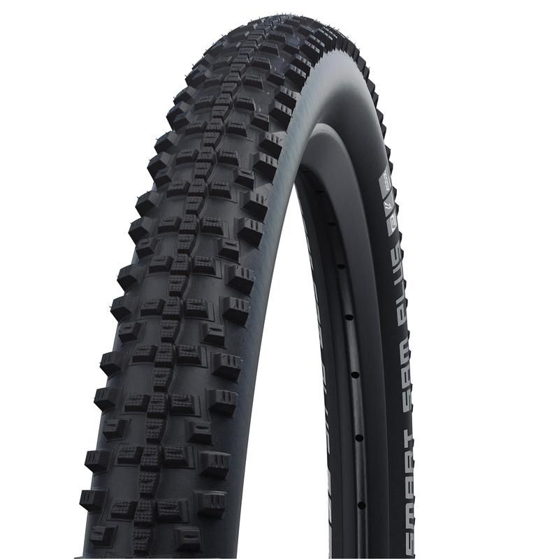 Cubierta Schwalbe Smart Sam Plus HS624 Performance DD GreenGuard Addix Rígida Negro Reflectante