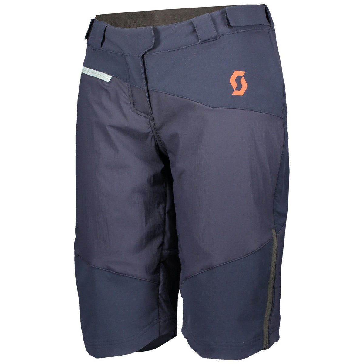 Pantalón Corto MTB Scott Trail Storm Alpha Mujer Blue Nights/Cloud Blue