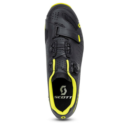 Zapatillas MTB Scott Comp BOA Matt Black/Sulphur Yellow #6