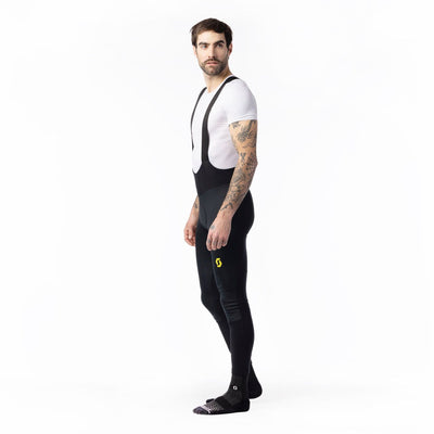 Culote Largo Tirantes Scott RC Pro Warm +++ Hombre Black/Sulphur Yellow #3