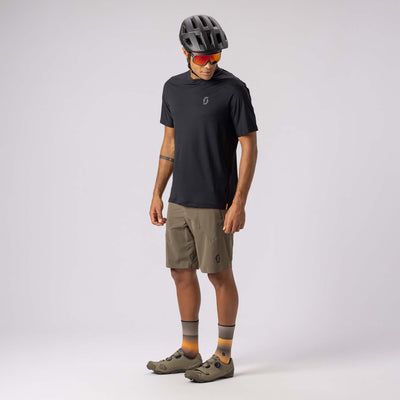 Pantalón Corto MTB Scott Vertic Pro SL Hombre Wood Grey #3