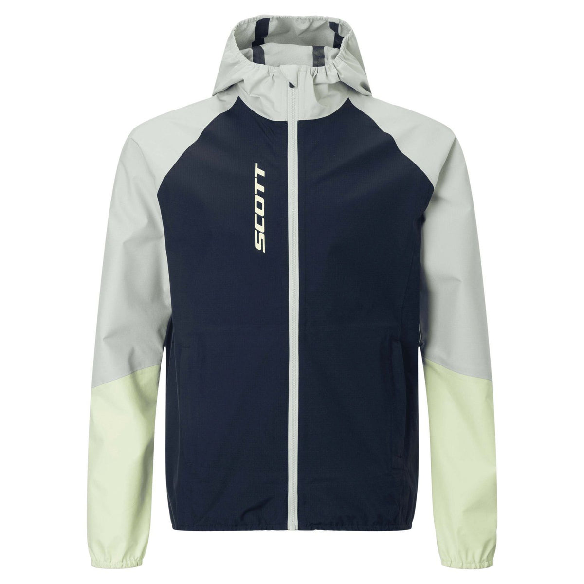 Chaqueta Scott Explorair Light DRYO Junior Azul Oscuro/Spray Grey