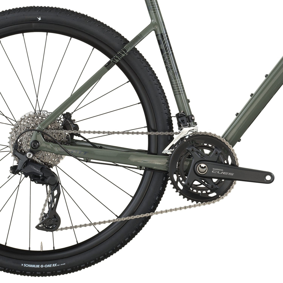 Scott Speedster Gravel 20 2026 Wenge Green #4