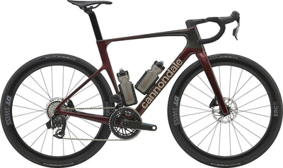 Cannondale SuperSix EVO 3 Manillar Una Pieza MoMo Design 2026 Cherry Lacquer #2