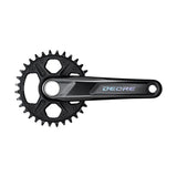 Jeu Pédalier/Plateau Shimano Deore FC-M6100-1 32d 12v Sans Boîtier Pédalier Noir