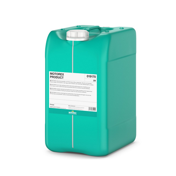 Aceite Horquillas Suspensión Motorex 10W Lata 20L Verde