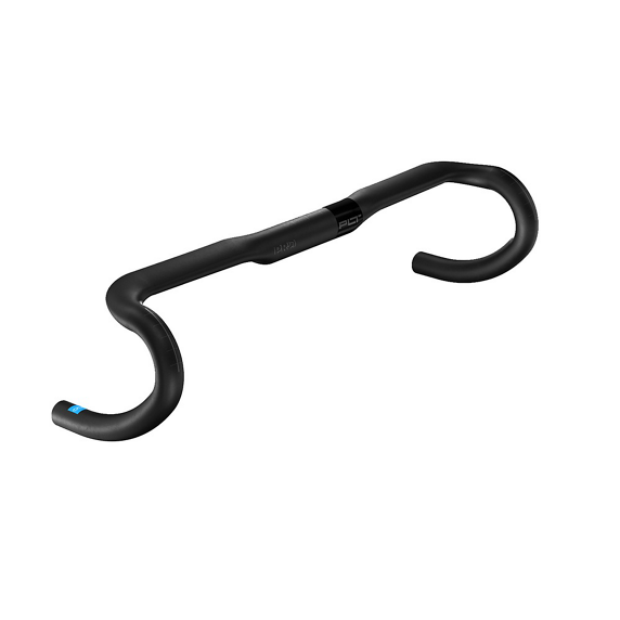 Manillar Carretera PRO PLT Ergo Aluminio 31.8mm 125mm 75mm Negro