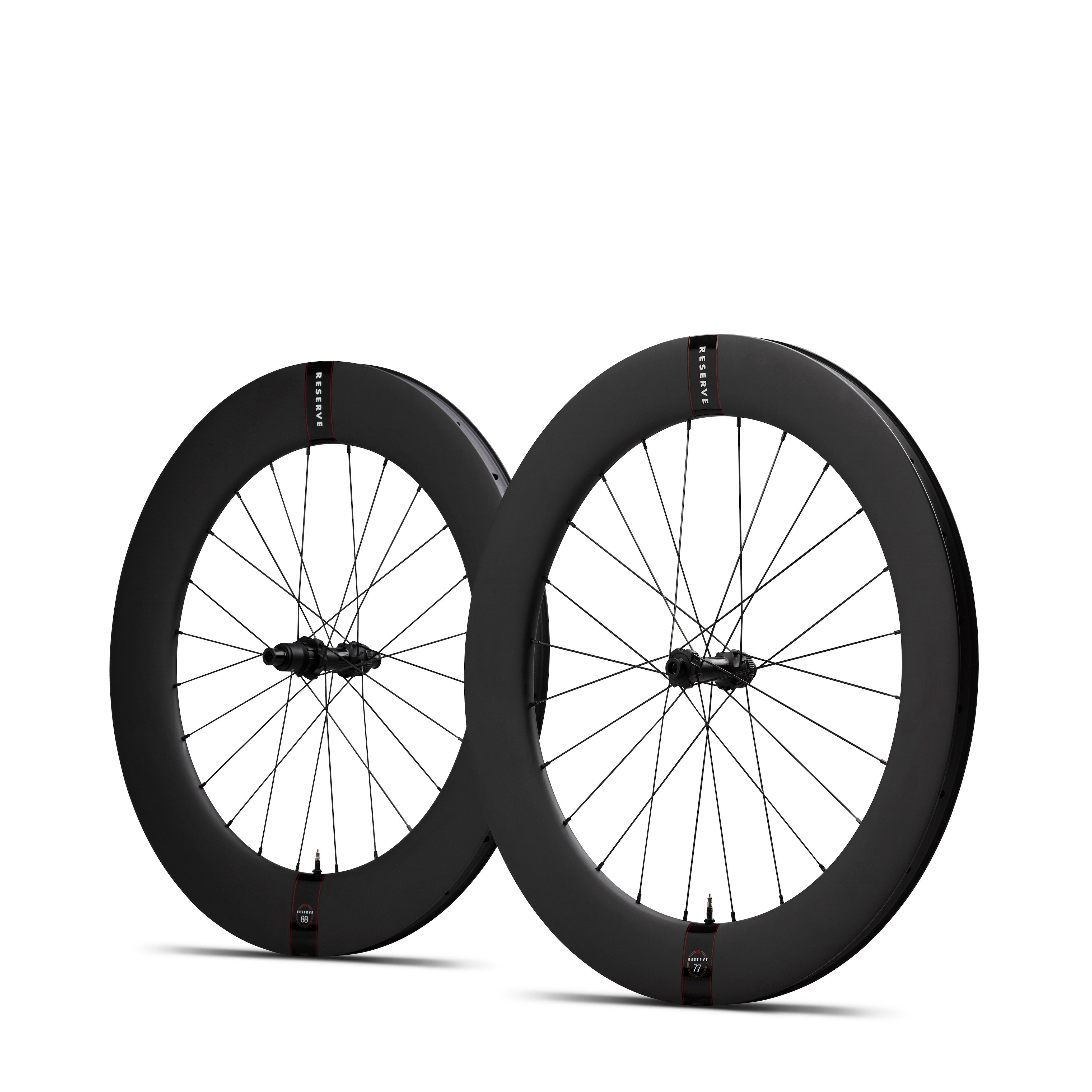 Juego Ruedas Carretera Reserve 77/88 Turbulent Aero DT Swiss 240 HG-EV Center Lock Negro