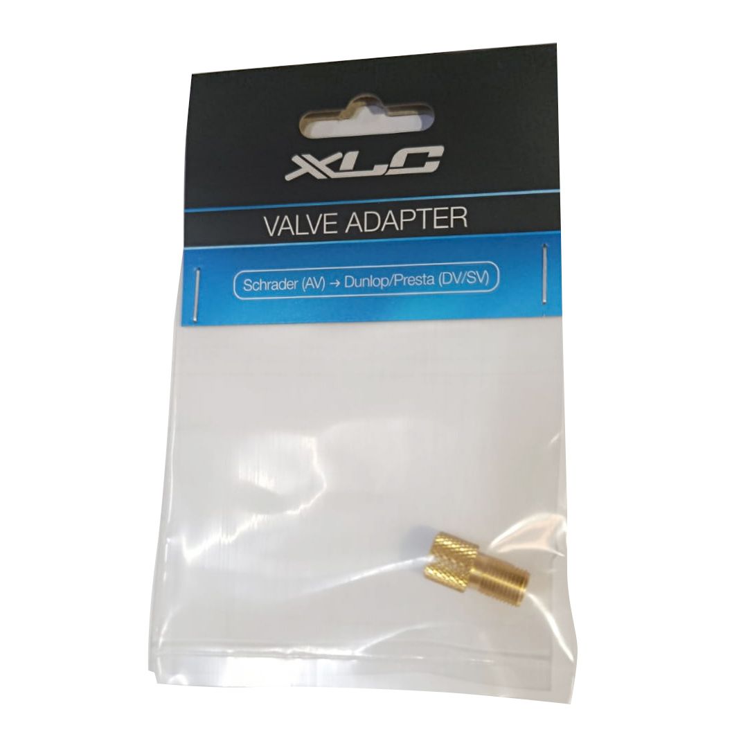 Adaptador Válvula XLC AV Bomba DV/SV Dorado
