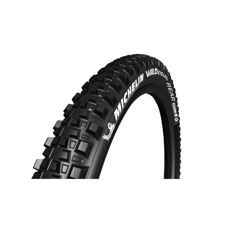 Cubierta Michelin Wild Enduro Trasera Tubeless Ready Competition Line Plegable Negro