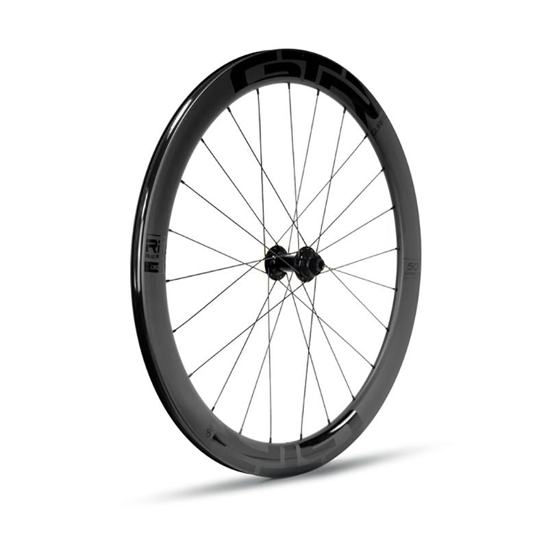 Rueda Delantera Gurpil GTR Carbono Freno Disco Center Lock 50mm Negro
