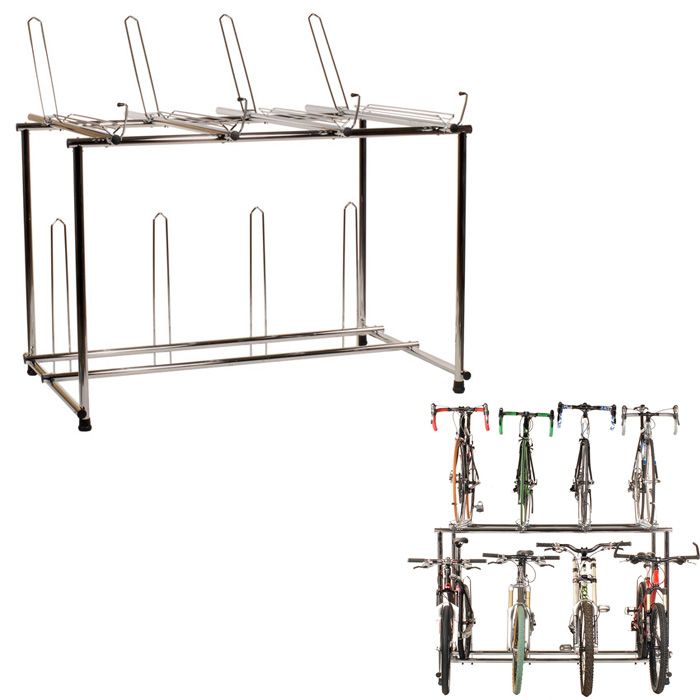 Soporte BiciSupport 8 Bicis Plata