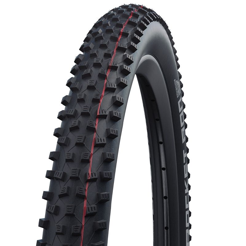 Cubierta Schwalbe Rocket Ron HS438 Evolution Super Ground Addix Speed Tubeless Plegable Negro