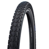 Pneu Schwalbe Marathon Mondial Pro HS630 Evolution V-Guard Addix Souple Noir Réfléchissant